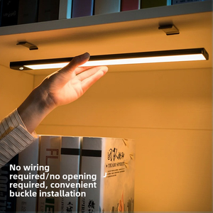 Ultra Thin Handmade UV Printed Human <b>Sensor</b> <b>Light</b> Wine Cabinet Led Charging Wireless Shoe Cabinet Wardrobe <b>Light</b> Strip Self - Product Image 2