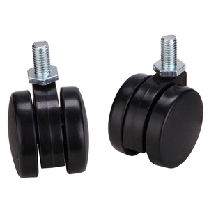 Ruedas Giratorias Dobles de Alta Resistencia Directas de Fábrica, Diseño sin Frenos, Ruedas de Repuesto para Sillas de Oficina - Product Image 6