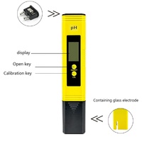 Testeur de pH haute précision 0,01 avec écran LCD, stylo de test de valeur de pH, détecteur de qualité de l'eau d'aquarium, testeur de pH pour aquarium avec rétroéclairage