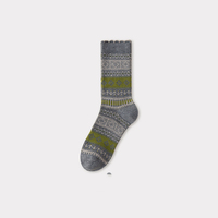 Chaussettes en laine mérinos de qualité supérieure, prix de gros, couleur personnalisée, sans démangeaisons, antidérapantes, pour l'hiver