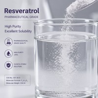 Extrait de Polygonum Cuspidatum Naturel en Poudre Qualité Alimentaire 50% 98% Trans-Resvératrol Emballé Sous Vide en Contenant en Verre