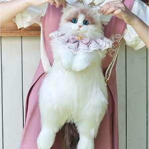 กระเป๋าเป้สะพายหลังแมวเหมือนจริงกระเป๋าของเล่นตุ๊กตา<span class=keywords><strong>3D</strong></span> - Product Image 2