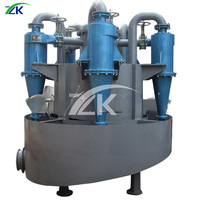 ZK Hocheffizienter Hydrozyklon-Schwerkraftseparator für Sand-Metall-Wasser-Trennung 380V 5-500 M/h Kapazität 2 Jahre Garantie