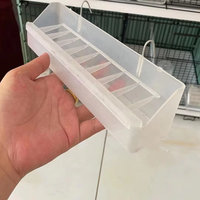 Mangeoire à oiseaux suspendue d'extérieur avec fenêtre transparente, station d'alimentation pour oiseaux sauvages de jardin