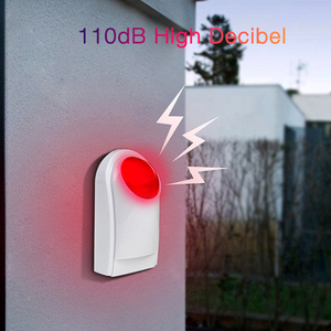 <span class=keywords><strong>Sirena</strong></span> Esterna 12V/24V con Luce Stroboscopica, Allarme Sonoro e Luminoso, Luce Lampeggiante per Sicurezza Domestica - Product Image 3