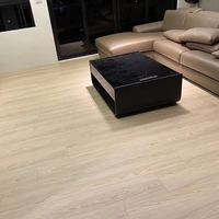 Revêtement de sol en vinyle pour intérieur, SPC LVT LVP 4mm 5mm 6mm 8mm, matériau PVC avec traitement de surface en parquet pour projets intérieurs