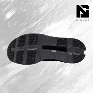 Chaussures de marche On Cloudmonster Black Original Comfort, style noir, en mesh respirant, à lacets. - Product Image 5