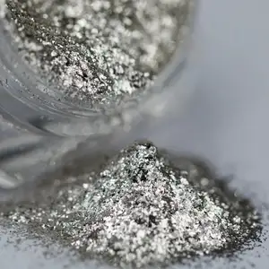 wholesale Cosmetics Loose Powder Mineral Eyeshadow -Metallic Silver Pigment