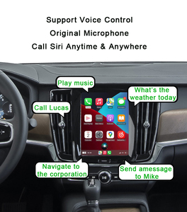 Đa Phương Tiện Giao Diện Video Gương Liên Kết Điều Hướng Không Dây Carplay V90 Cho <span class=keywords><strong>Volvo</strong></span> 2018-2023 - Product Image 4