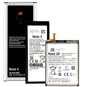 Bateria recarregável note1, bateria recarregável para galaxy note 9, 2, 3, 4, 5, 7, 8, 9, 10, 20 21