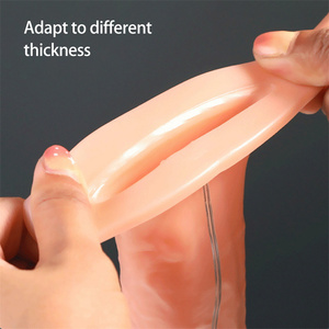 Hombres Correa En Dildo Bragas Usable Hollow Pene Alargar Manga Strapon Dildo Pantalones Arnés Cinturón para Hombre Juguetes Sexuales Para Mujer Gay - Product Image 4