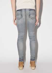 <span class=keywords><strong>Bufa</strong></span>-Jean aminci pour hommes, 98% coton, 2%, spandex, pantalon en denim bleu, coupe cintrée, décontracté - Product Image 4