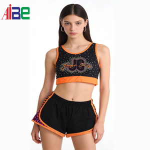 Nouvelle Collection 2026 : Tenue d'entraînement All-Star pour Jeunes, Détails Brillants, Style Tendance pour l'Entraînement et les Performances de Cheerleading - Product Image 3