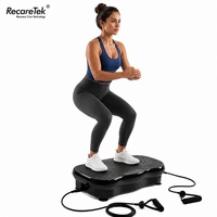 Machine d'exercice vibratoire verticale électromagnétique pour la perte de poids avec une charge maximale de 120 kg