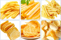 Offre Spéciale entièrement automatique industriel congelé frites ligne de Production manioc frais doigt croustilles faisant la Machine prix