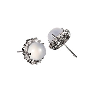 Nouvelles boucles d'oreilles en jade glacé <span class=keywords><strong>de</strong></span> style chinois pour femmes, design minimaliste et luxueux pour tous les jours, bijoux haut <span class=keywords><strong>de</strong></span> gamme Y2K - Product Image 5