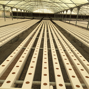 Superfarm Vertical NFT hydroponics Farm for lettuce plastic net pot farming greenhouse fertilize saving growing systems