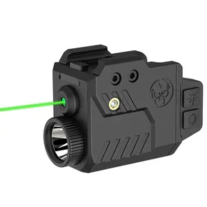 Green Laser Light Combo Tactical Light 800 Lumen LED Flashlight with Green Beam