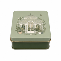 Boîte en fer blanc carrée personnalisée pour biscuits, bonbons, chocolats, gâteaux – Contenant d'emballage alimentaire en métal imprimé sur mesure, vente en gros, en vrac