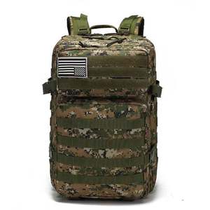 Sac à dos tactique imperméable de qualité supérieure, design camouflage, pour le camping en plein air, la randonnée, les voyages et l'escalade - Product Image 1