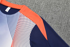 Sommer-Fußballuniform Kurzarm-Trainingsanzug Trikot 25/26 Barcelona Atmungsaktives Polyester Schnelltrocknend Rundhals Unisex - Product Image 3