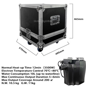 Macchina <span class=keywords><strong>del</strong></span> fumo a ghiaccio secco da 3500W per effetti nuziali, professionale ad alta potenza per feste ed eventi DJ, effetto 'dancing on the clouds' - Product Image 5