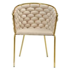 Conjunto de Mesa y Sillas de Estilo Nórdico Simple y de Lujo para Cafetería, Salón de Té, Postres, Reuniones, Ocio y Comedor - Product Image 3