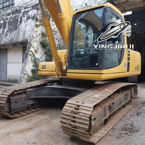 Excavatrice d'occasion Komatsu 220-6, marque japonaise d'origine, 22 tonnes, sur chenilles en caoutchouc, grande taille, modèle 2021, godet de 1,1 m, moteur Cummins - Product Image 5
