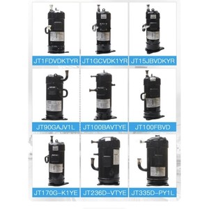 Compresseur de climatisation et de réfrigération Daikin JT1GCVDK1YR 5HP Inverter, refroidissement et chauffage - Product Image 3