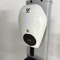 Cargador Solar para Hogar de 7kW, Wallbox V2H V2L, Tipo 2, Montaje en Suelo, para Vehículos Eléctricos, con Control Móvil
