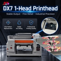 Imprimante UV jet d'encre multifonctionnelle automatique de bureau tout-en-un pour impression rouleau à rouleau et à plat, compatible films UV, DTF, AB, étiquettes 3D et films TPU