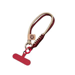 Dragonne universelle courte pour téléphone, accessoire portable, résistante aux chutes, polyvalente, pour extérieur, avec blocs de couleur, pour bouteille d'eau - Product Image 4