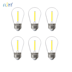Thân thiện với môi AC 120V 1 Wát 100lm 2200K E26 <span class=keywords><strong>LED</strong></span> <span class=keywords><strong>Filament</strong></span> S14 bóng đèn với <span class=keywords><strong>ul</strong></span> FCC chứng nhận cho ngoài trời khu dân cư chuỗi đèn - Product Image 1