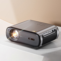 Projecteur HD 1080P avec 3000ANSI Lumens LED Caractéristiques stéréo Wifi pour une utilisation extérieure domestique a une prise américaine iOS/Android rétroprojecteur