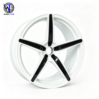 Velg Roda Tempa 15 16 17 18 19 20 -32 Inch Rines Custom 5 Spoke Jante Monoblock 6061-T6 Aluminium Alloy Pelek Mobil Penumpang