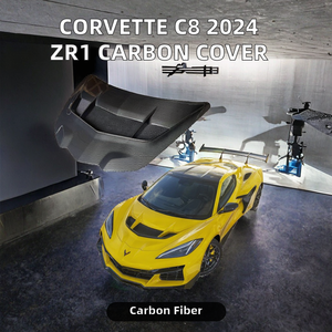 <span class=keywords><strong>Prix</strong></span> d'usine pour la modification/amélioration du capot avant en fibre de carbone de style ZR1 pour Corvette <span class=keywords><strong>C8</strong></span> 2024 avec installation facile - Product Image 2