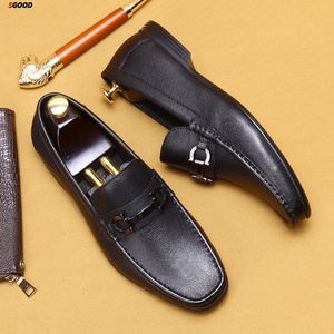 Nouvelles Chaussures Formelles Britanniques Décontractées de Luxe pour Hommes, en Cuir Oxford, Fabriquées à la Main, Imperméables, Amortissantes, Antidérapantes, Intemporelles, à Enfiler - Product Image 3