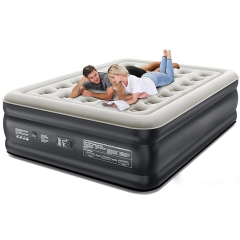 Durable Firm Support Quick Inflation Deflation Hiking Travel  Inflatable Air Bed Mattress