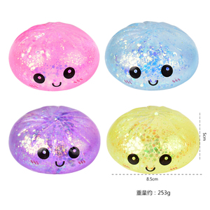 Jouet Squishy Anti-Stress en Forme de Boulette de Maltose, Balle à Presser Sensorielle Fidget - Product Image 3