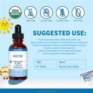 Gotas Probióticas OEM/ODM para la Salud Intestinal y el Apoyo Inmunológico de los Niños, Suplemento Herbal con Beneficios Antioxidantes, Fórmula Natural - Product Image 2