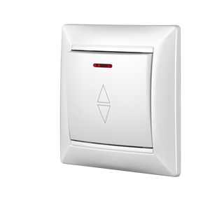 Europe Standard Electric <strong>Switch</strong> Mounted <strong>Wire</strong> 1 Gang 2 Way Push Button <strong>Light</strong> Wall <strong>Switch</strong> - Product Image 4