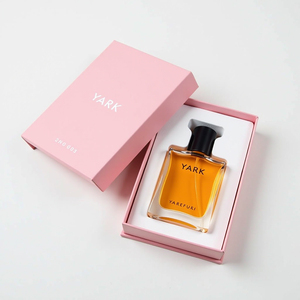 Custom Handmade Eco-Friendly Recycled Materials <b>Book</b> Shaped 2mm Thick Cosmetic Perfume Bottle Set Packaging Magnetic Rigid Box - Product Image 4