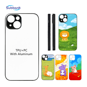 Subbank iPhone 15 16pro Max tùy chỉnh in di động Bìa 2D TPU + PC nhựa bảo vệ mạnh mẽ thăng hoa Trống Điện thoại di động trường hợp - Product Image 2