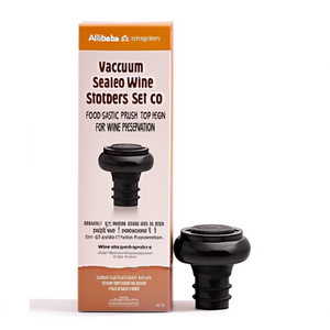 Set tappi bottiglia 2 pz sottovuoto salvavino 16011 - Product Image 2