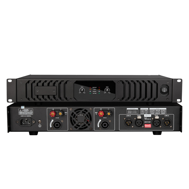 BA600 Hot Selling 2 Channel 600W*2 High Power Sound Amplifiers DJ Digital Power Amplifier Professional Audio