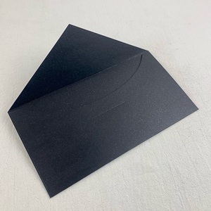 Enveloppes nacrées noires élégantes pour les invitations formelles <span class=keywords><strong>et</strong></span> les messages spéciaux - Product Image 1