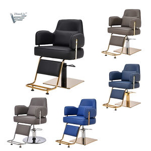 Tabouret de Salon pour coiffeur, chaise à 1 pièce, de couleur bleue, à style pour Salon - Product Image 6