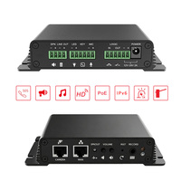 Passerelle de diffusion audio VoIP SIP pour interphone et pager, certifiée POE FCC CE ROHS, portée sans fil 1000m, pour écoles, usines, hôpitaux