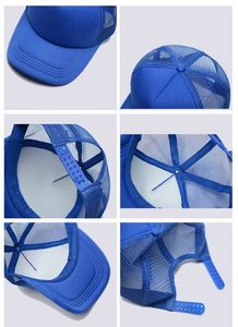 Gorra Trucker de Algodón para Hombre AI-MICH, 5 Paneles, Estructurada con Malla y Logotipo Bordado, Gorra de Camionero Promocional para Niños - Product Image 3