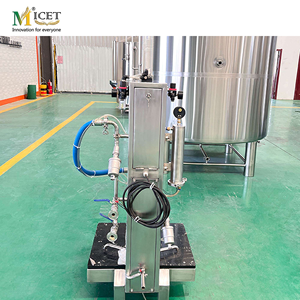 Máquina de Llenado de Barriles Neumática de Cabezal Único MICET 380V, Llenado Automático de Barriles de Tamaño Variable Ajustable, Alta Precisión 5000ml - Product Image 3